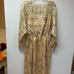 Lord & Taylor Don Wolf Vintage Dress Size Medium